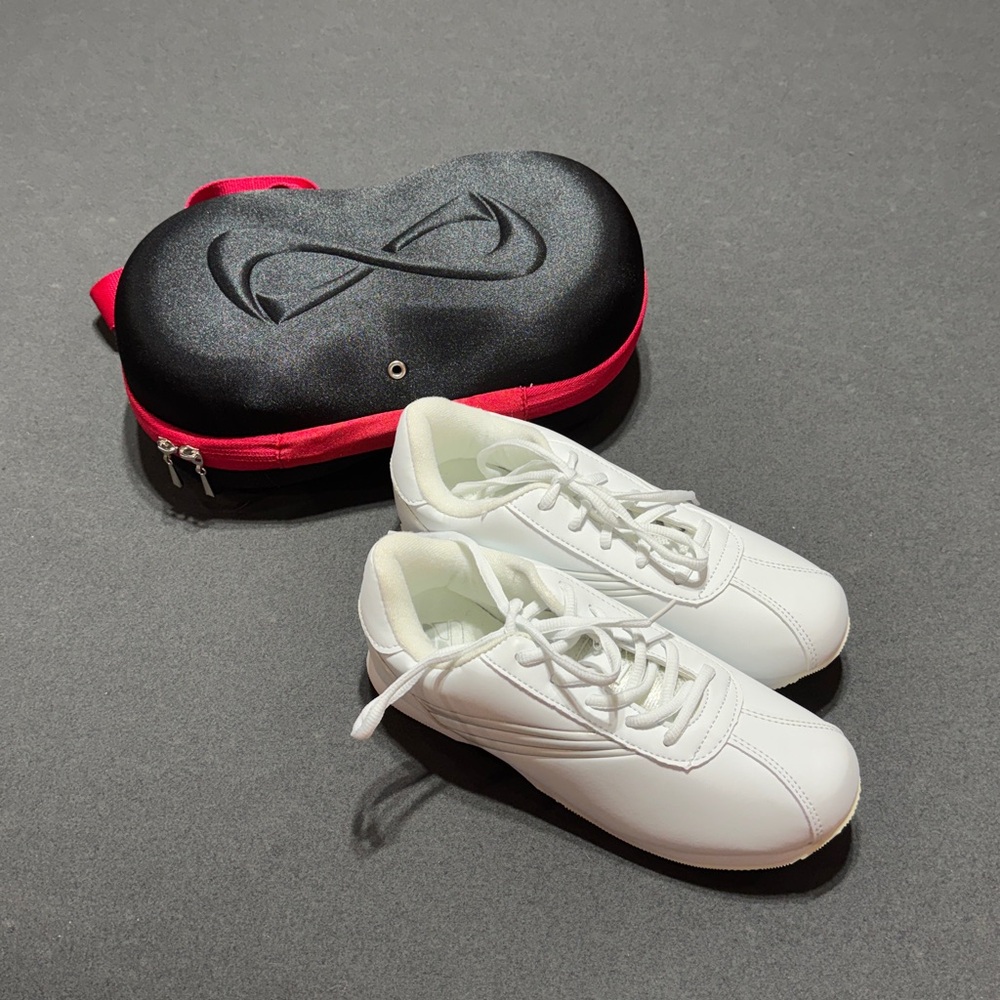 NEW FierceFeats Cheer Shoes with Infinity Shoe Bag